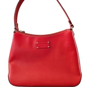 #71 Kate Spade Vibrant Red Shoulder Bag